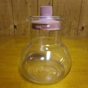 Vintage Gemco Single-serve Coffee Pot with Original Pink Lid